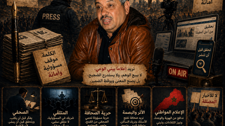 الصحافة التي نريد …بقلم : بوشعيب حمراوي