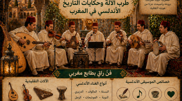 الموسيقى الأندلسية: طرب الآلة وحكايات التاريخ الأندلسي في المغرب