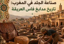 صناعة الجلد في المغرب: تاريخ مدابغ فاس العريقة