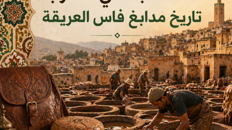 صناعة الجلد في المغرب: تاريخ مدابغ فاس العريقة