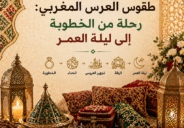 طقوس العرس المغربي: رحلة من الخطوبة إلى ليلة العمر