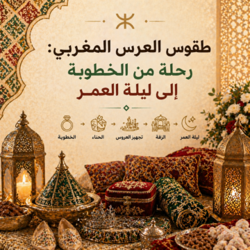 طقوس العرس المغربي: رحلة من الخطوبة إلى ليلة العمر